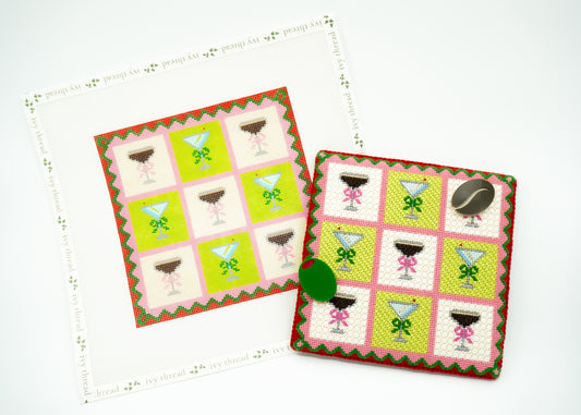 PRE-ORDER: Tic Tac Tini Needlepoint Game Set